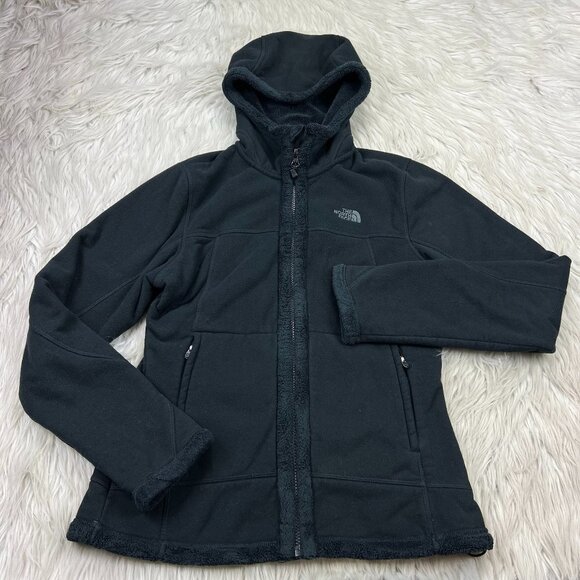 The North Face Zip Front Amzy Plush Fleece Hoodie - Picture 1 of 7